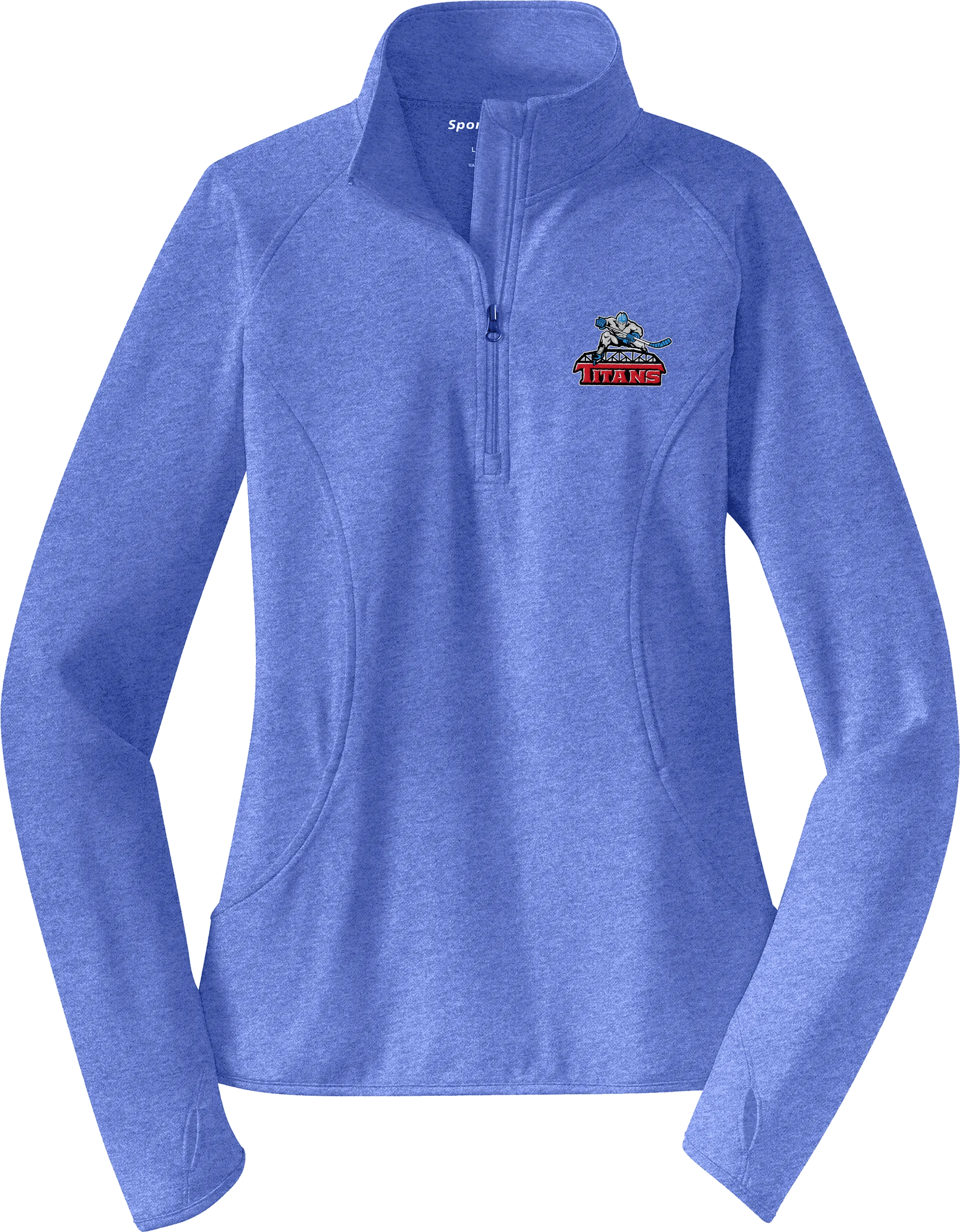 NJ Titans Ladies Sport-Wick Stretch 1/4-Zip Pullover