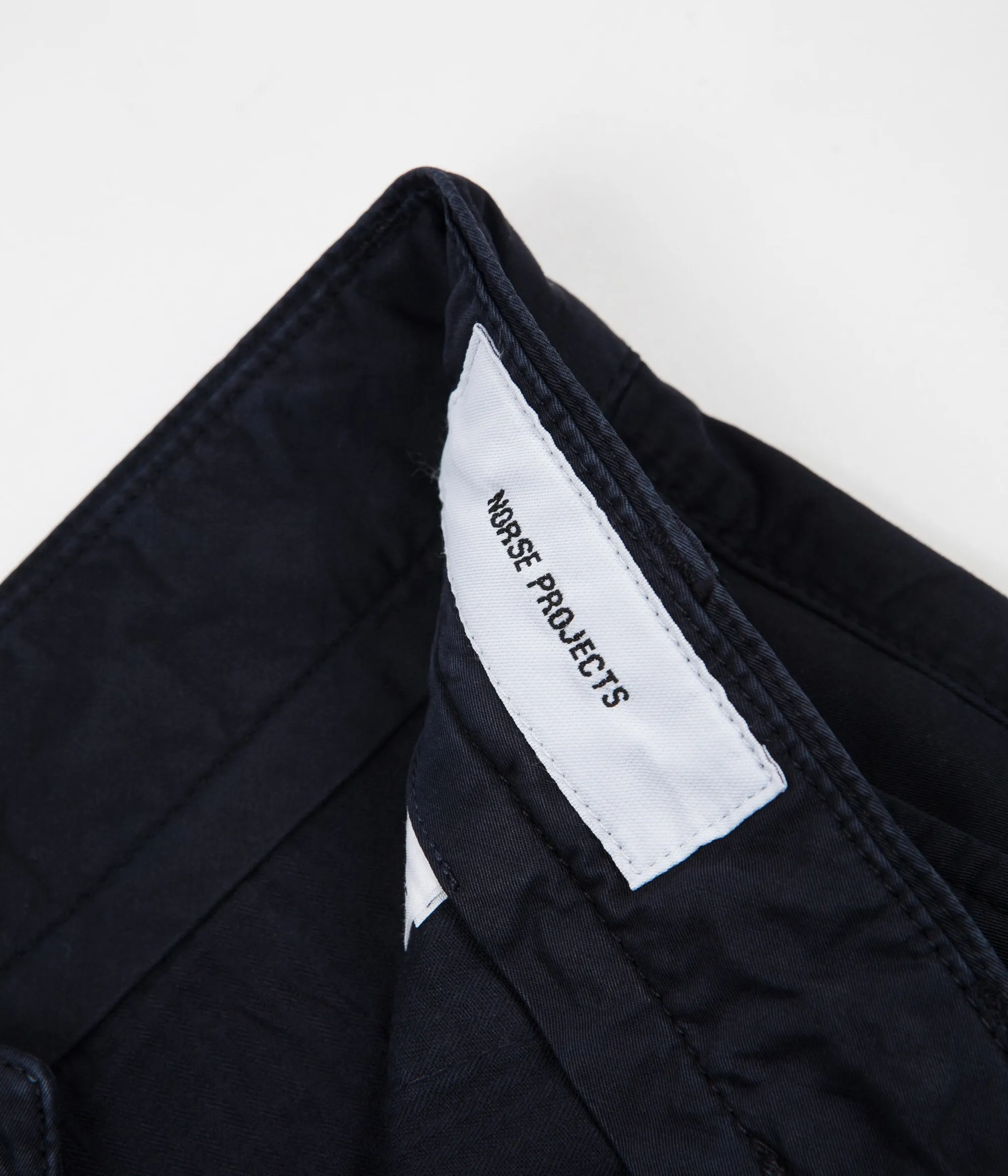 Norse Projects Aros Light Twill Pants - Dark Navy