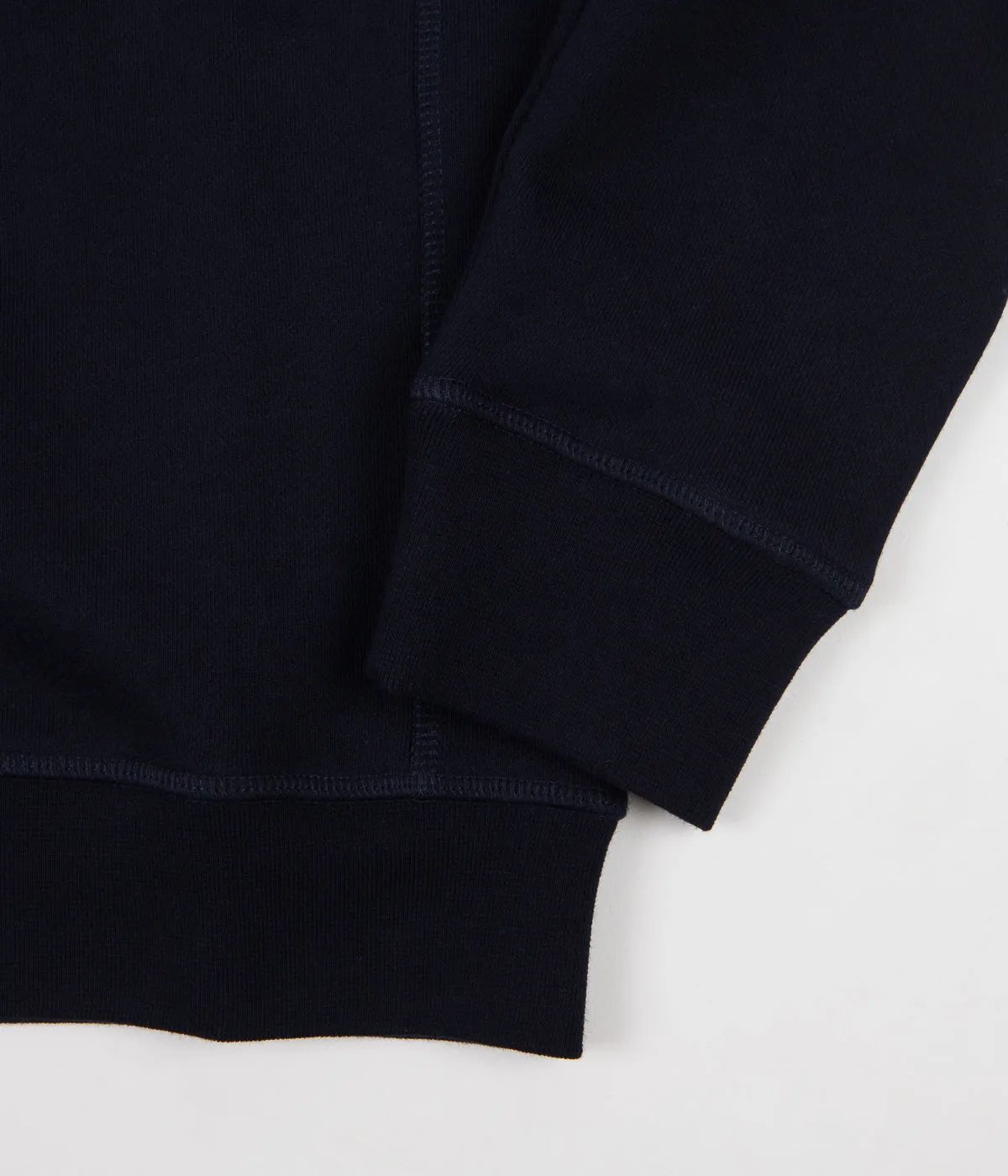 Norse Projects Ketel Ivy Wave Logo Crewneck Sweatshirt - Dark Navy