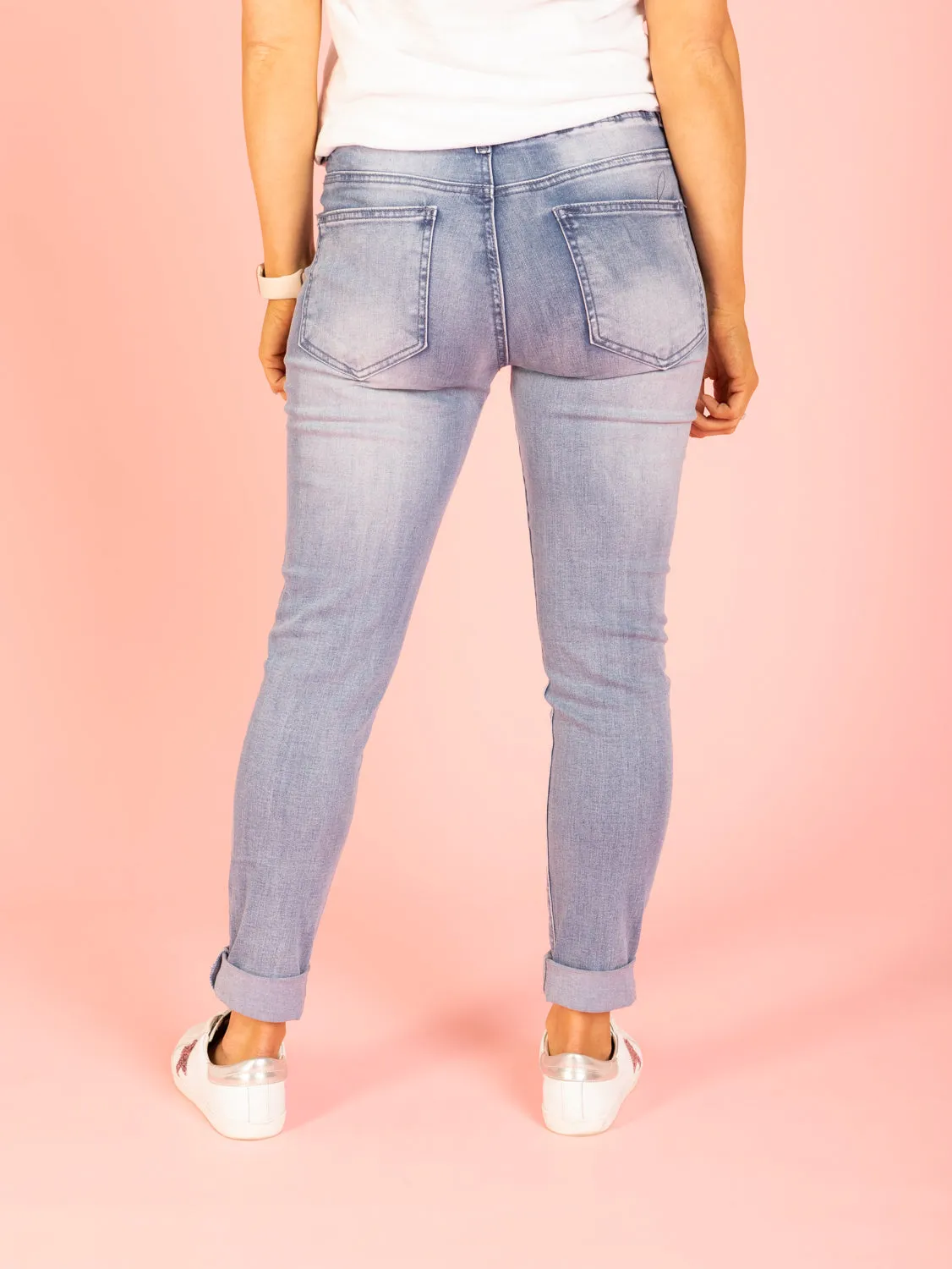 Oakleigh Pull On Denim - Light