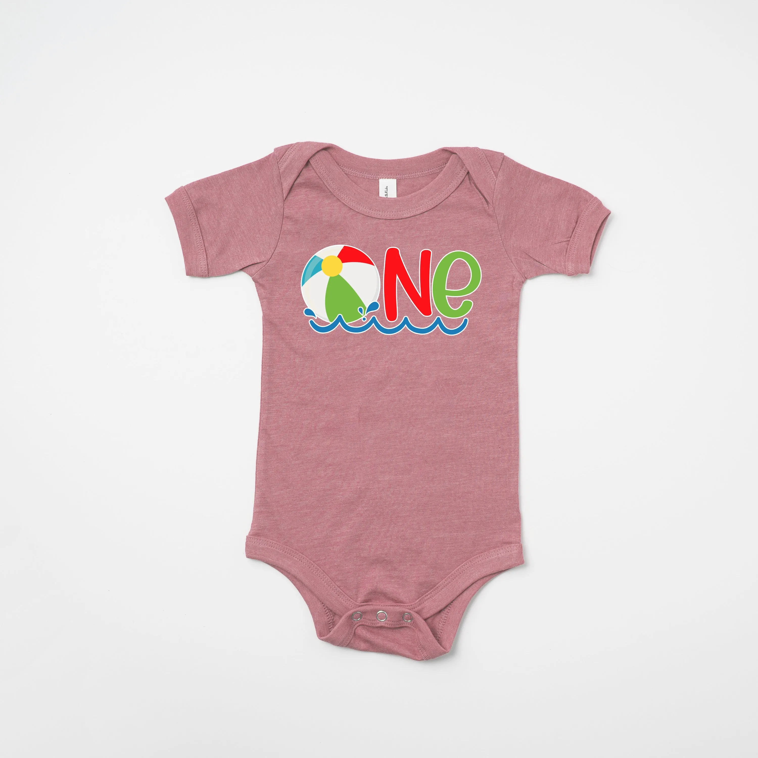 One Beach Ball Personalized Bodysuit or T-Shirt