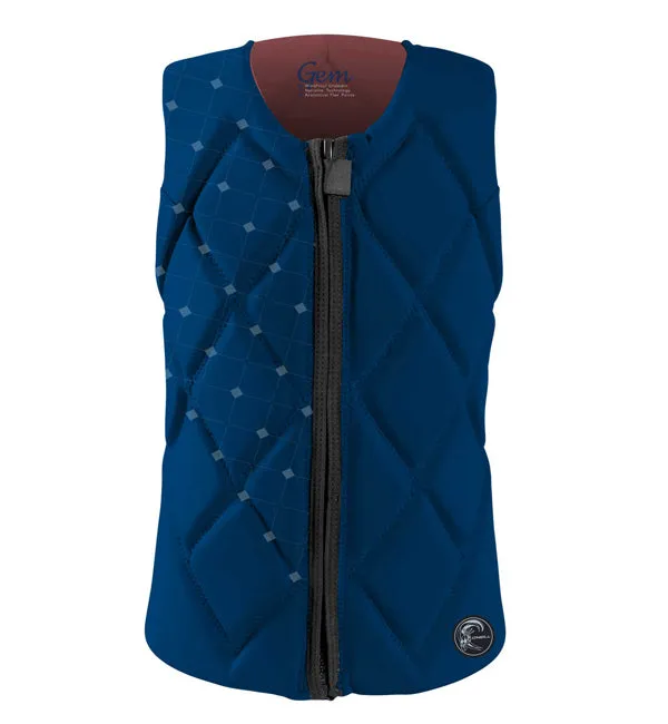 O'Neill Womens Gem Comp Vest - Deepsea/Coral