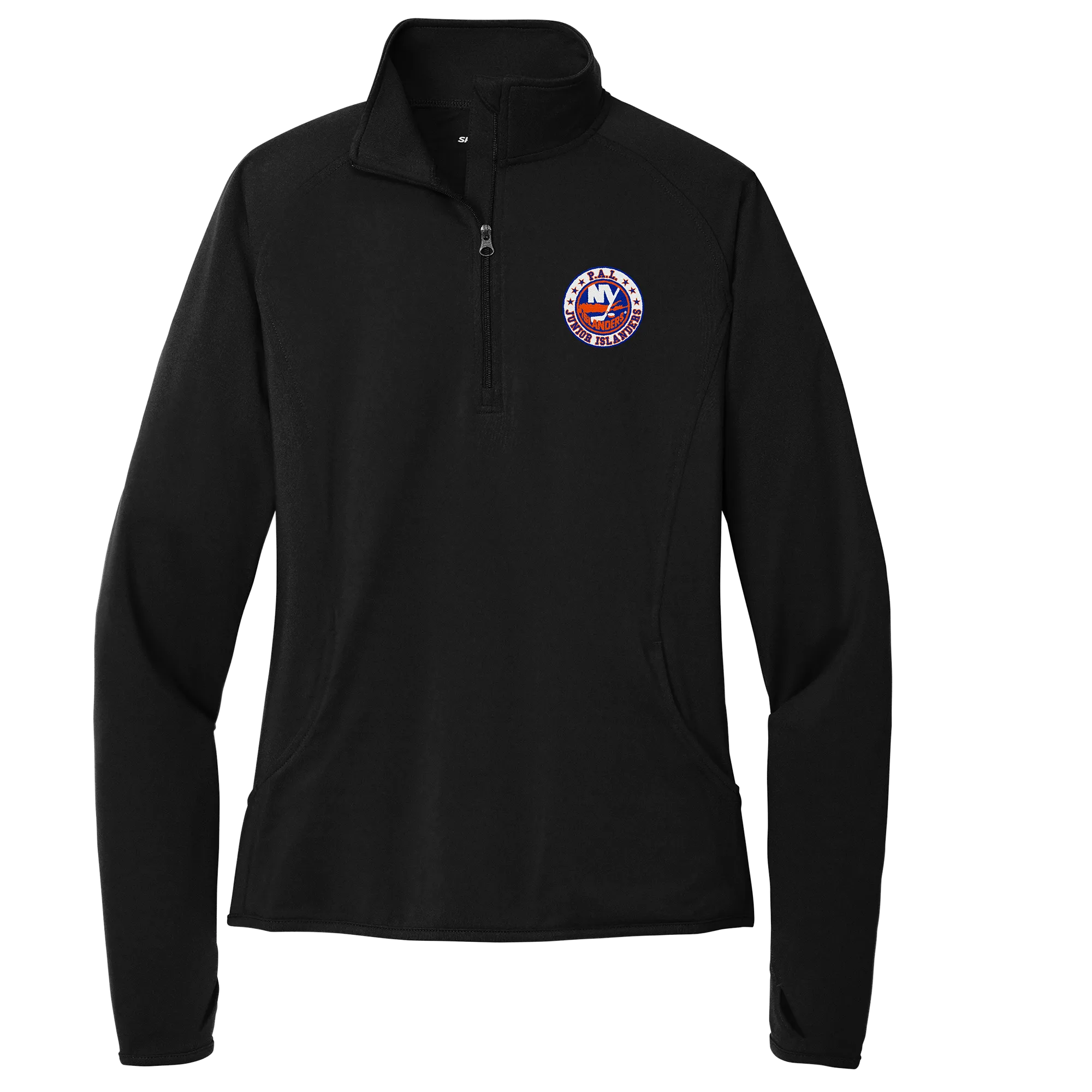 PAL Jr. Islanders Ladies Sport-Wick Stretch 1/4-Zip Pullover