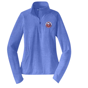 PAL Jr. Islanders Ladies Sport-Wick Stretch 1/4-Zip Pullover