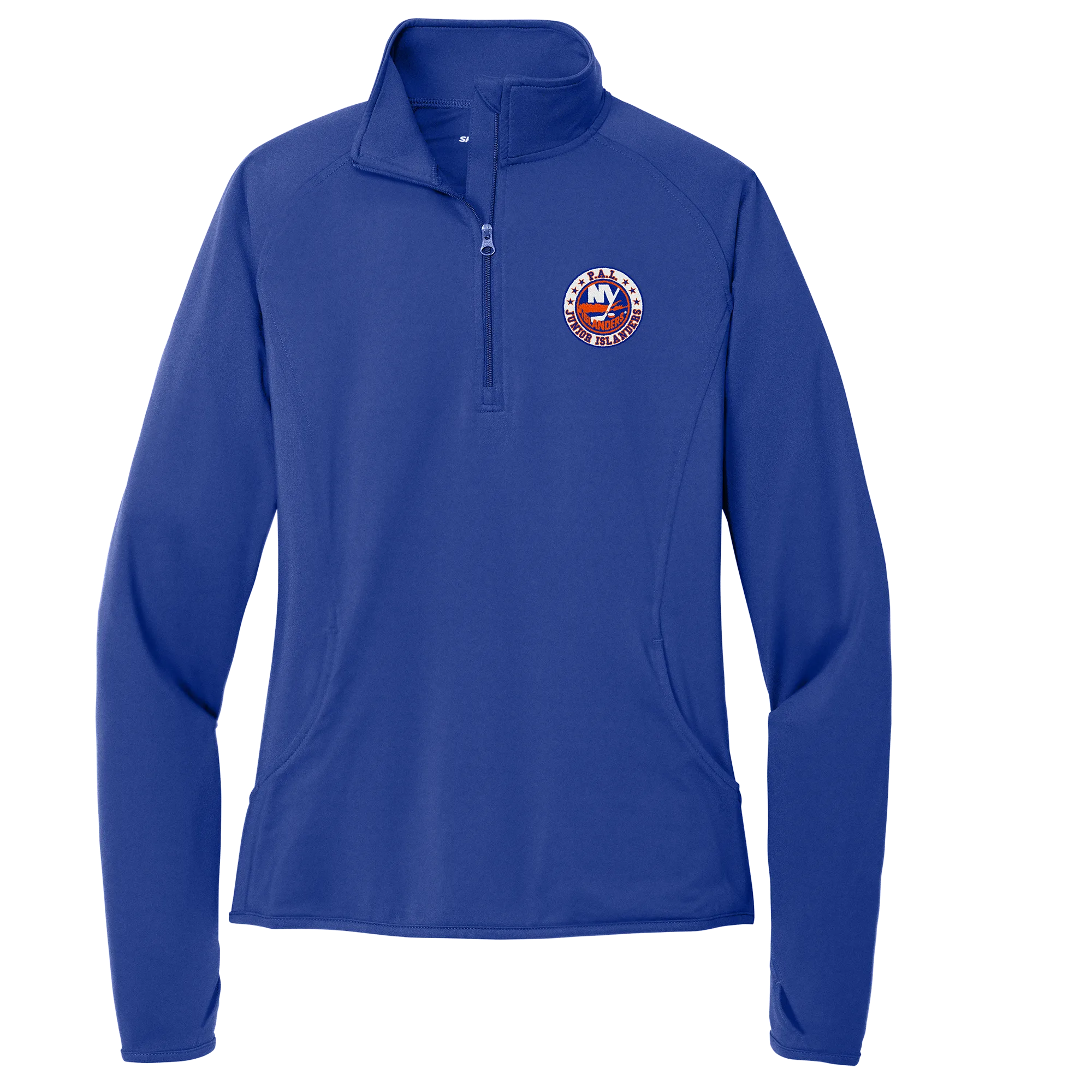 PAL Jr. Islanders Ladies Sport-Wick Stretch 1/4-Zip Pullover