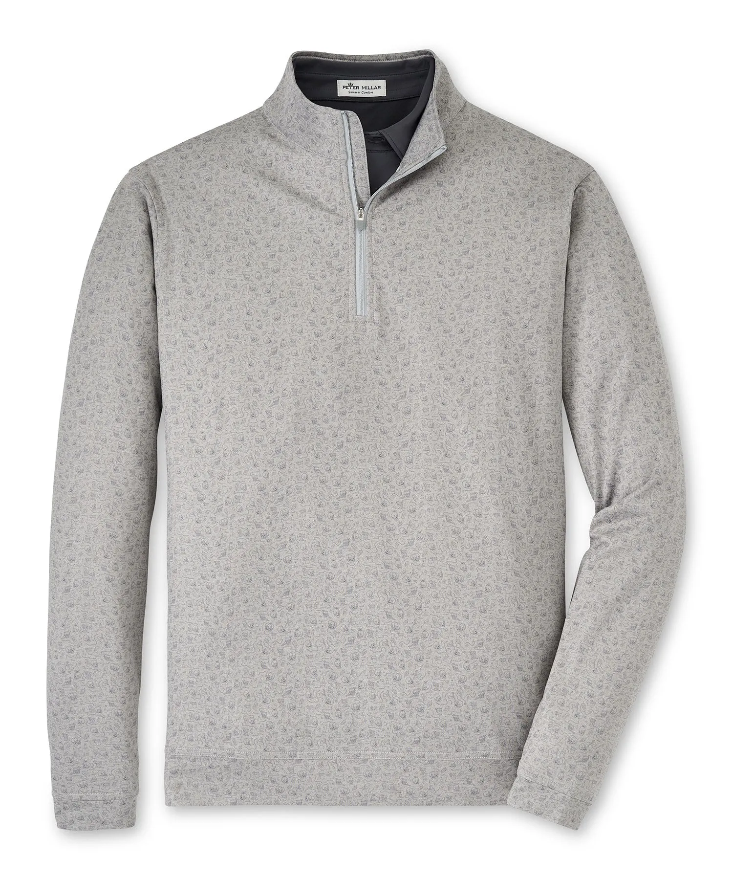 Peter Millar Double Transfused Quarter-Zip Pullover