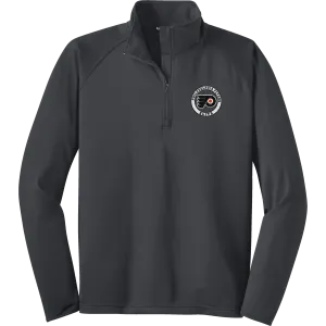 Philadelphia Flyers Elite Sport-Wick Stretch 1/4-Zip Pullover