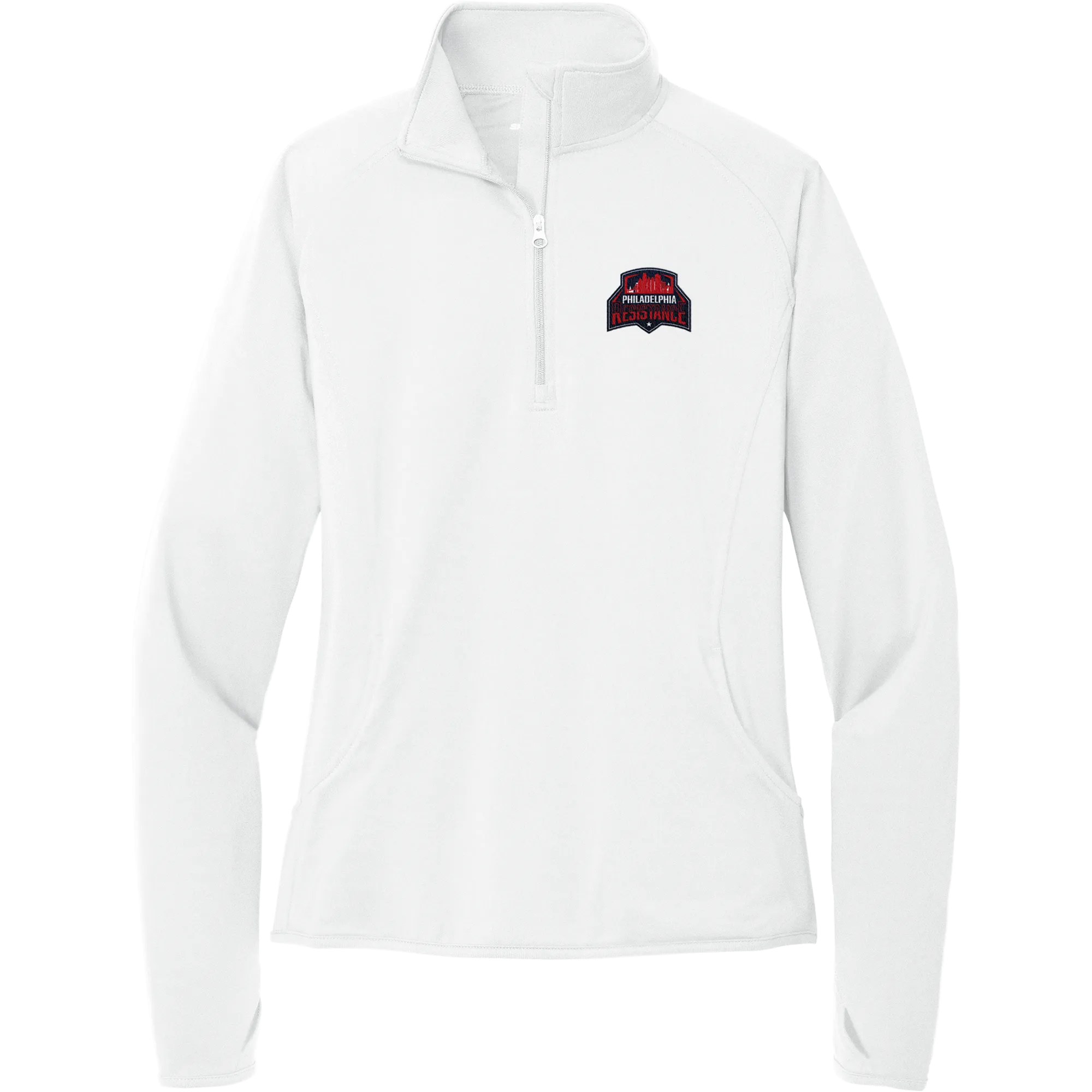 Philadelphia Resistance Ladies Sport-Wick Stretch 1/4-Zip Pullover