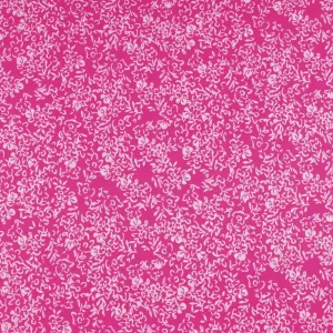 Printed Voile - SILVIA - 007 - Pink