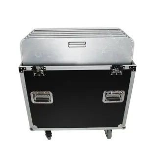 ProX XS-6XBP3030 ATA Flight Style Road Case 30" in. Aluminum 8mm F34 F32 F31 Truss Base Plates - Fits 6x