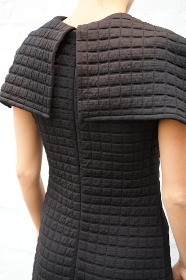 Quilted Knit Dress