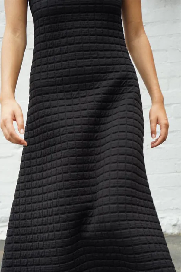 Quilted Knit Dress