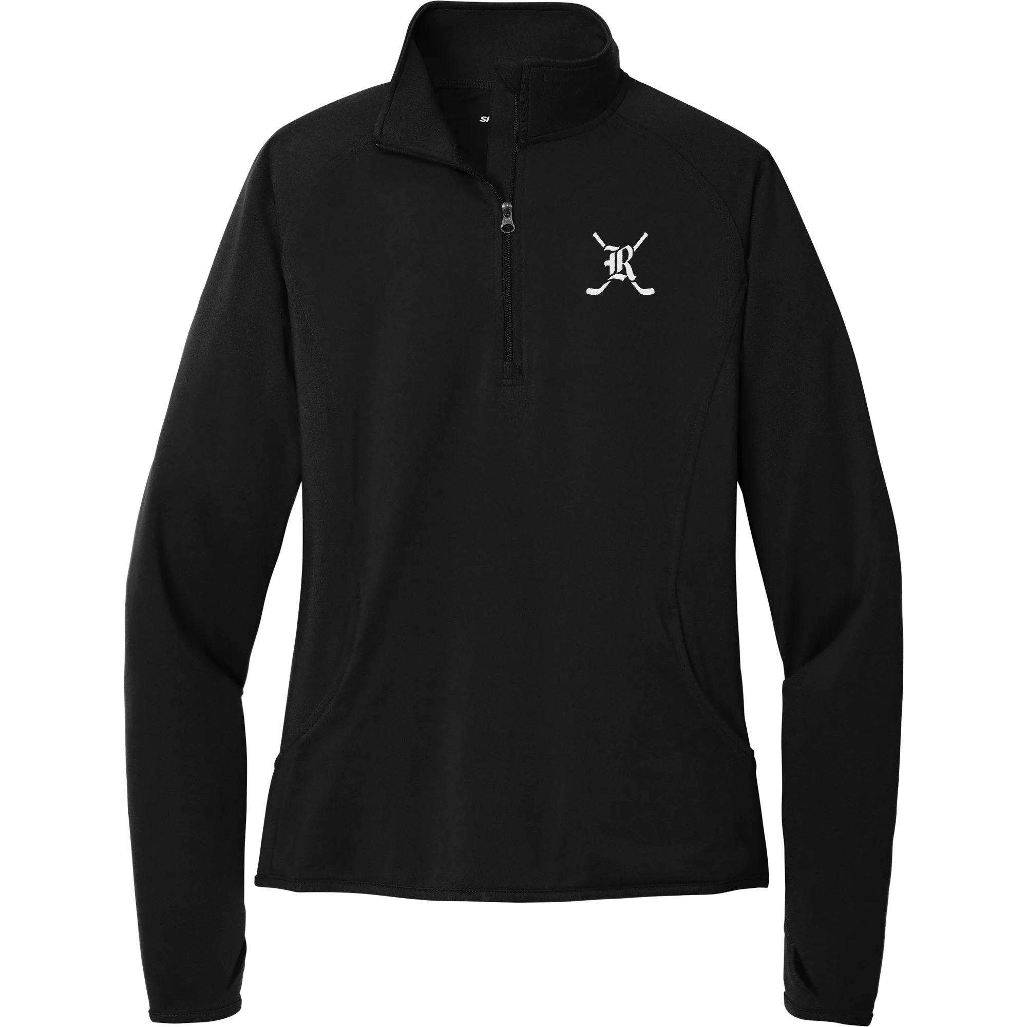 Randolph Middle School Ladies Sport-Wick Stretch 1/4-Zip Pullover