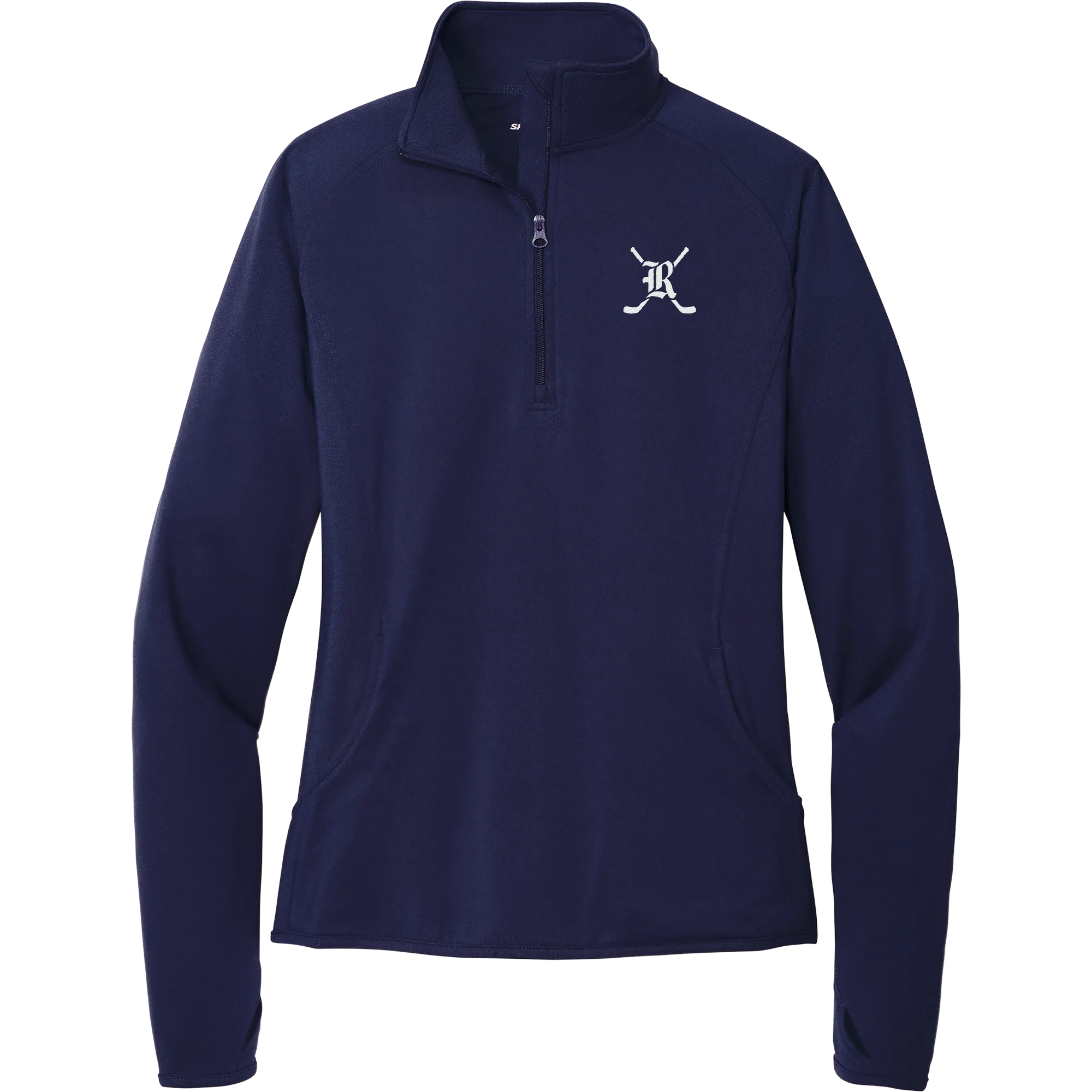 Randolph Middle School Ladies Sport-Wick Stretch 1/4-Zip Pullover