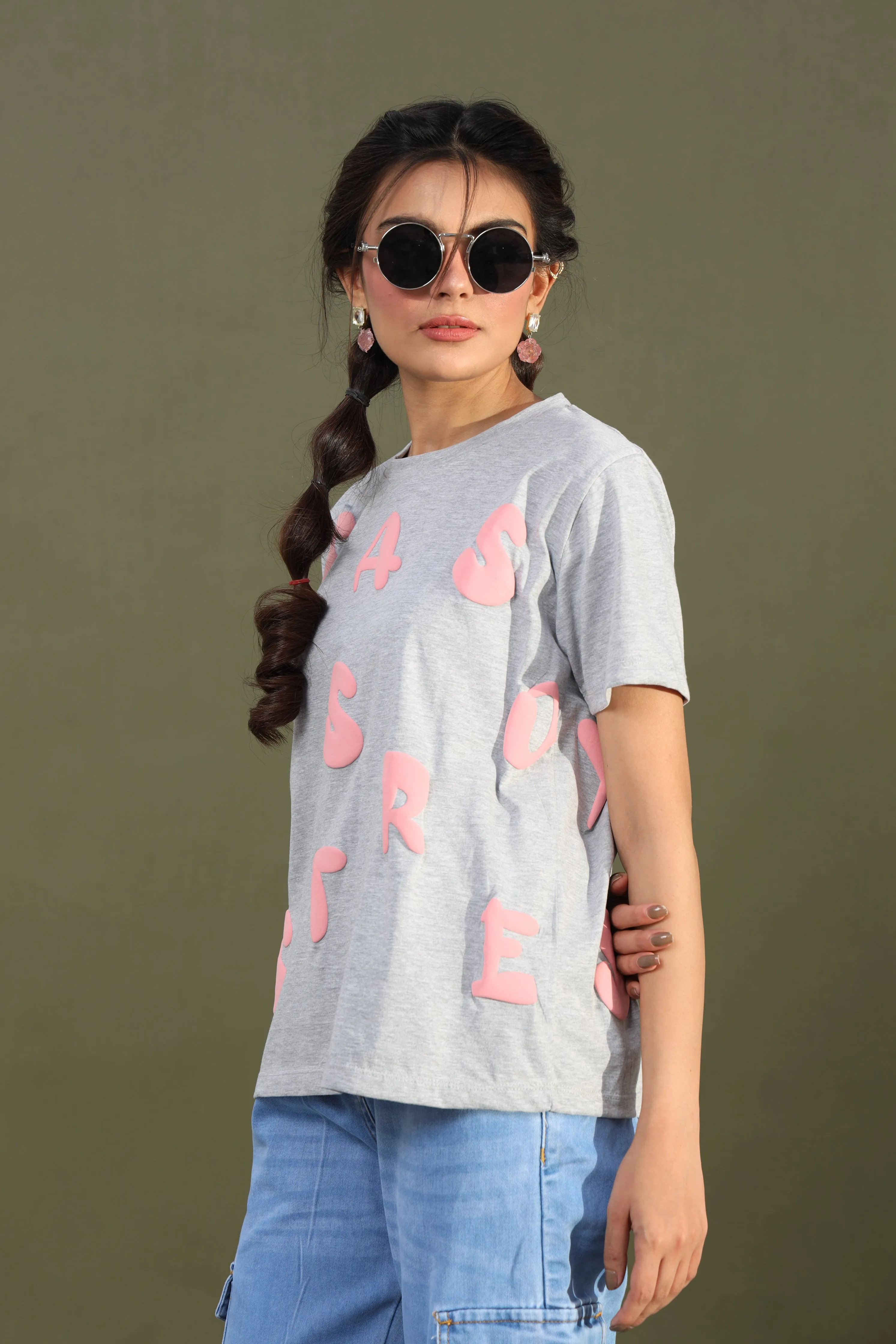 Sassy Tee Grey