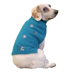 Sequin Stars Dog Sweater