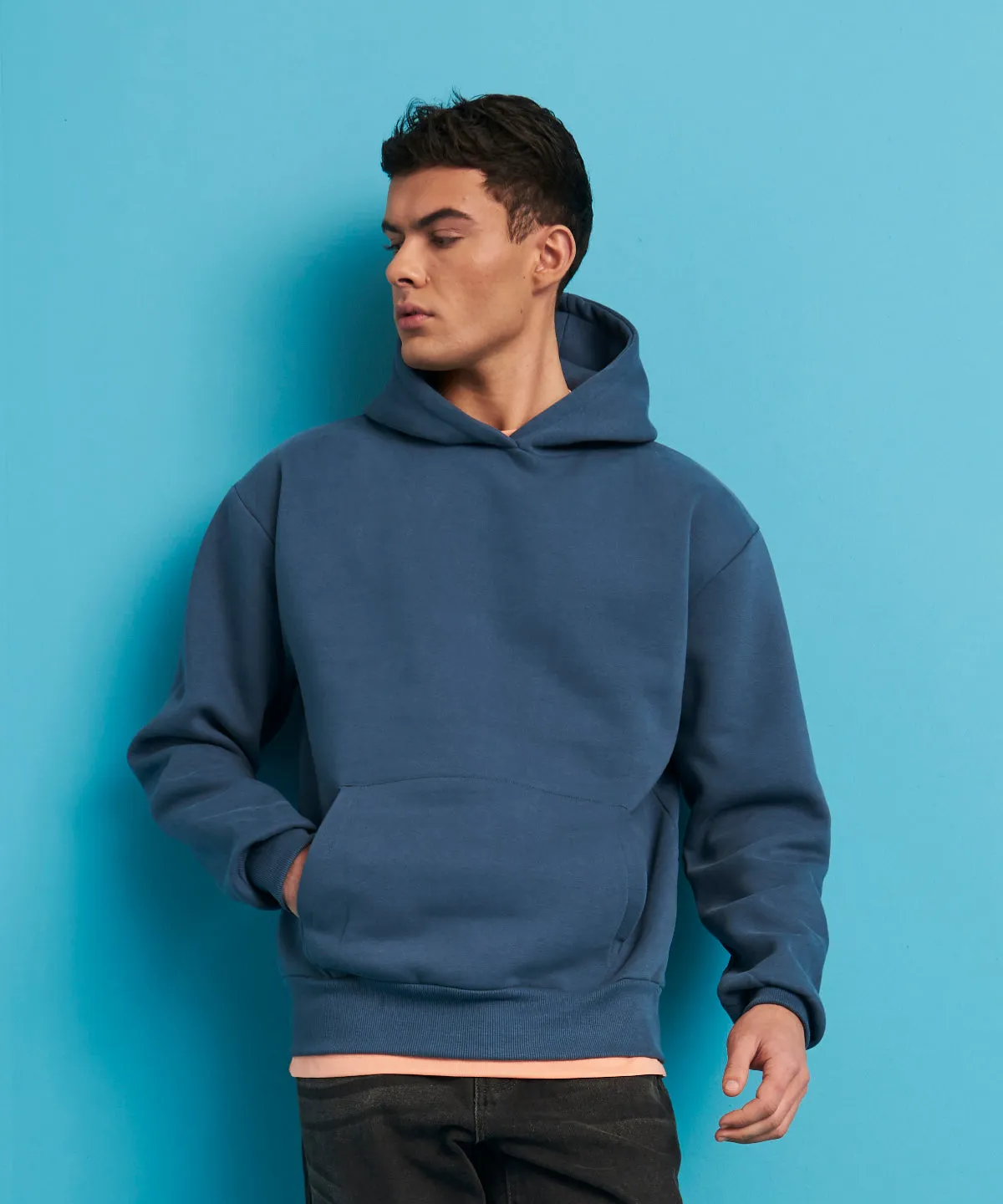 Signature heavyweight hoodie | Airforce Blue