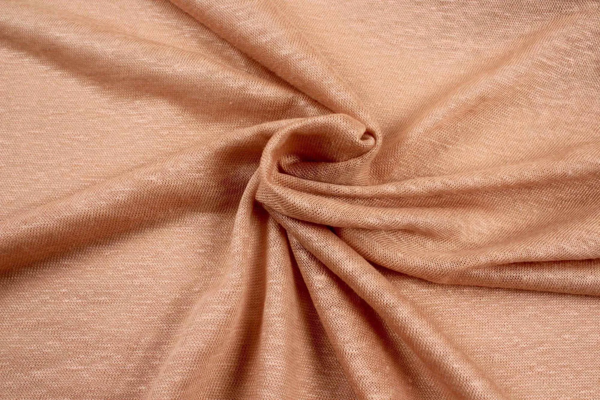 Soft Linen Single Jersey - Vintage Pink (Remnant)