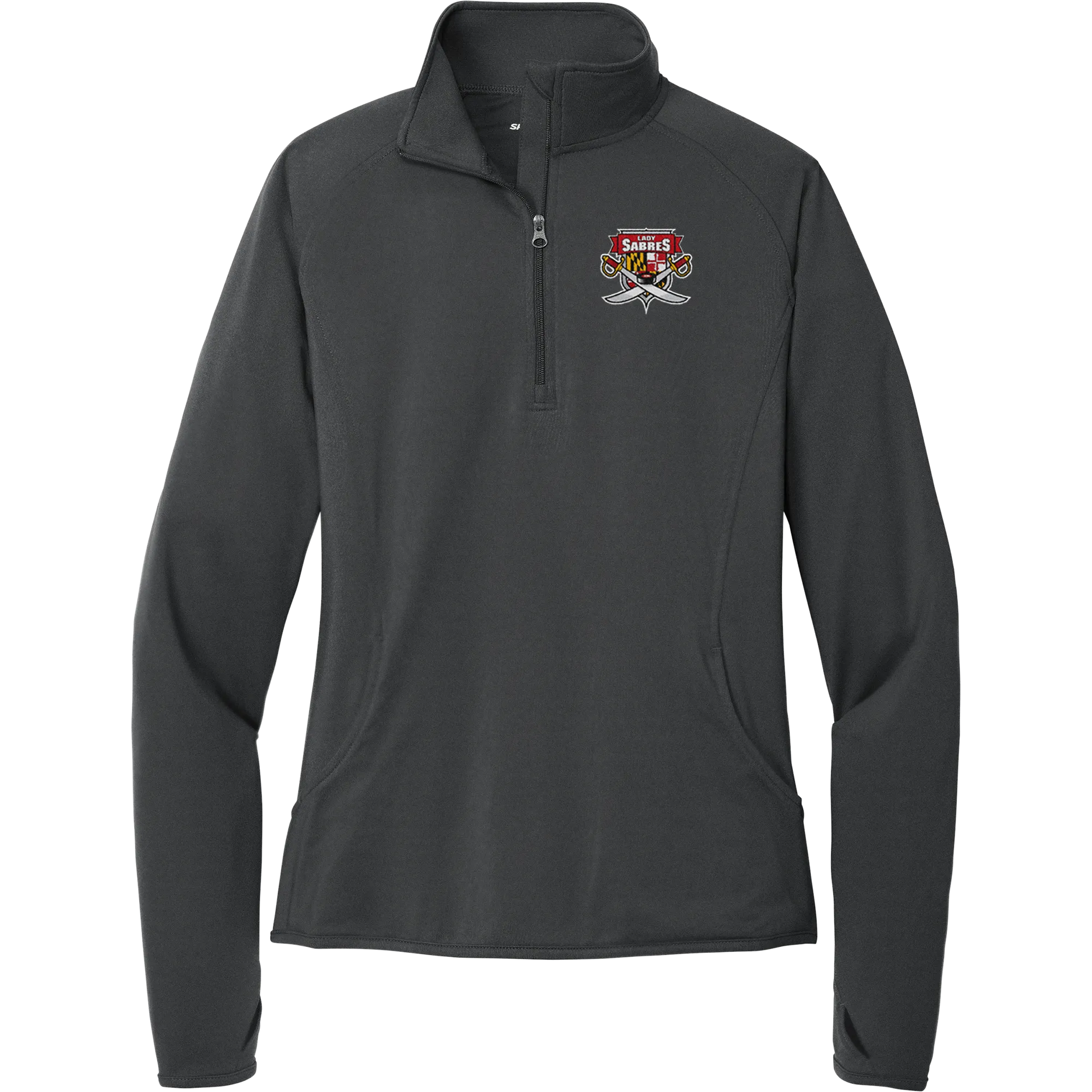 SOMD Lady Sabres Ladies Sport-Wick Stretch 1/4-Zip Pullover