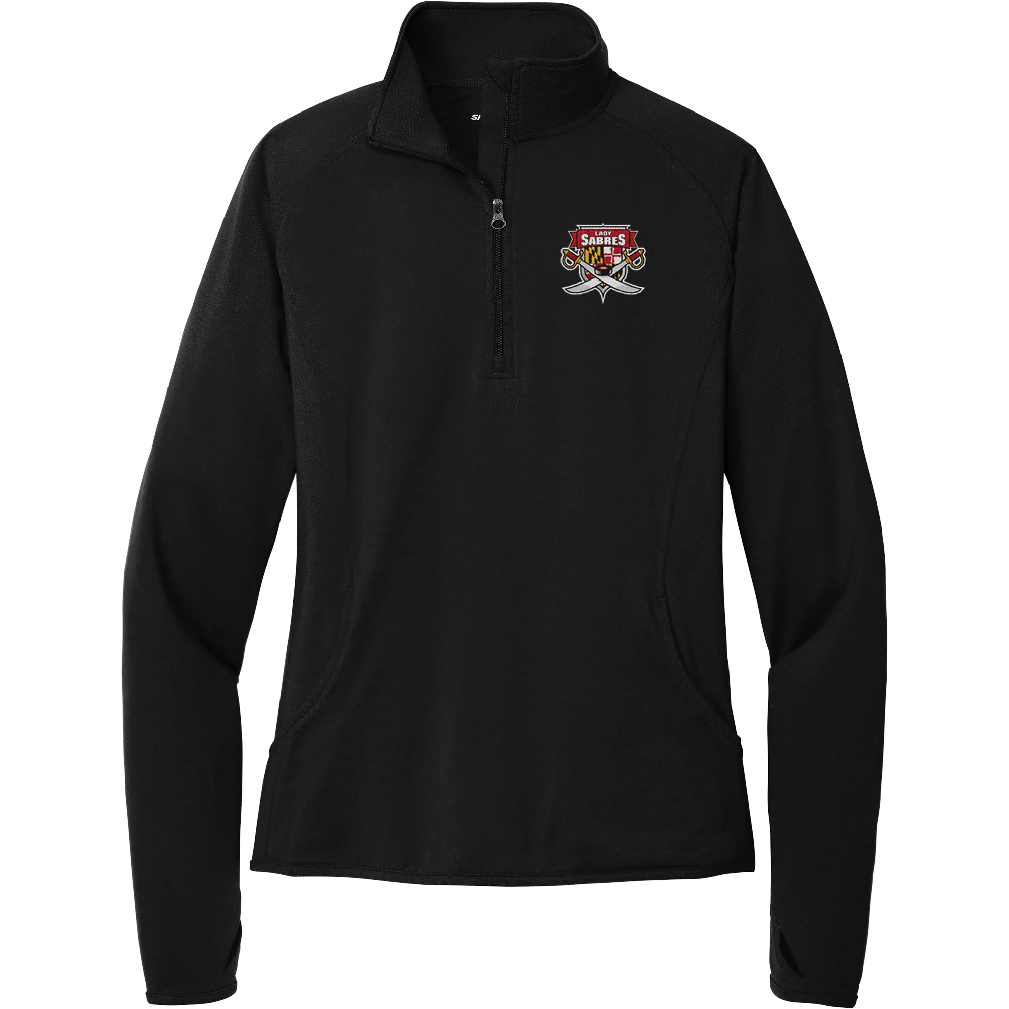 SOMD Lady Sabres Ladies Sport-Wick Stretch 1/4-Zip Pullover