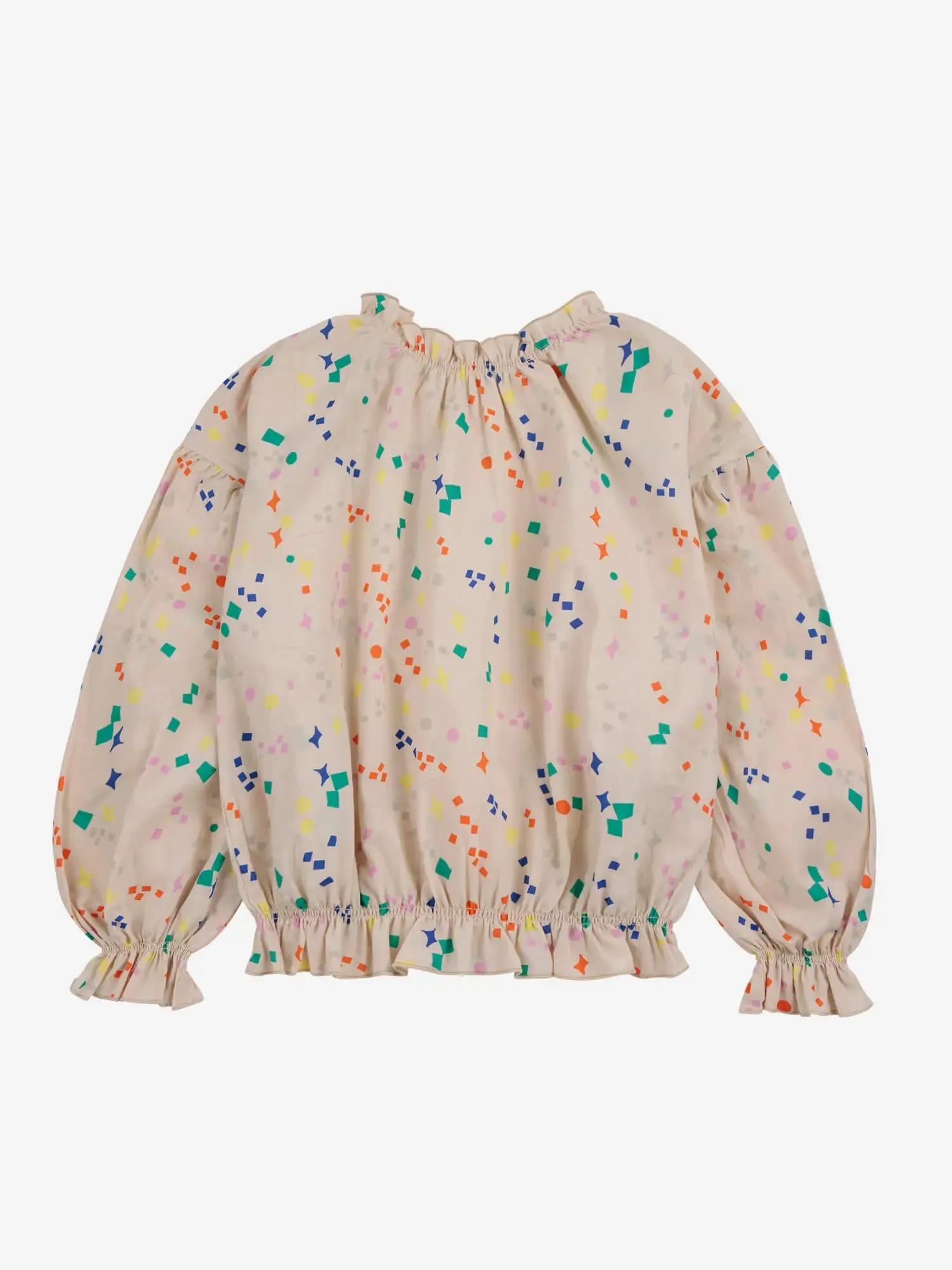 Sparkles all over woven blouse