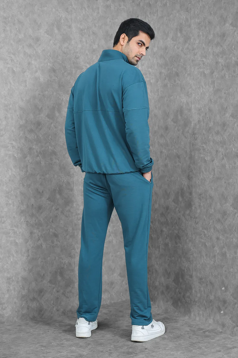 Studio Straight Fit Set- Azure Teal