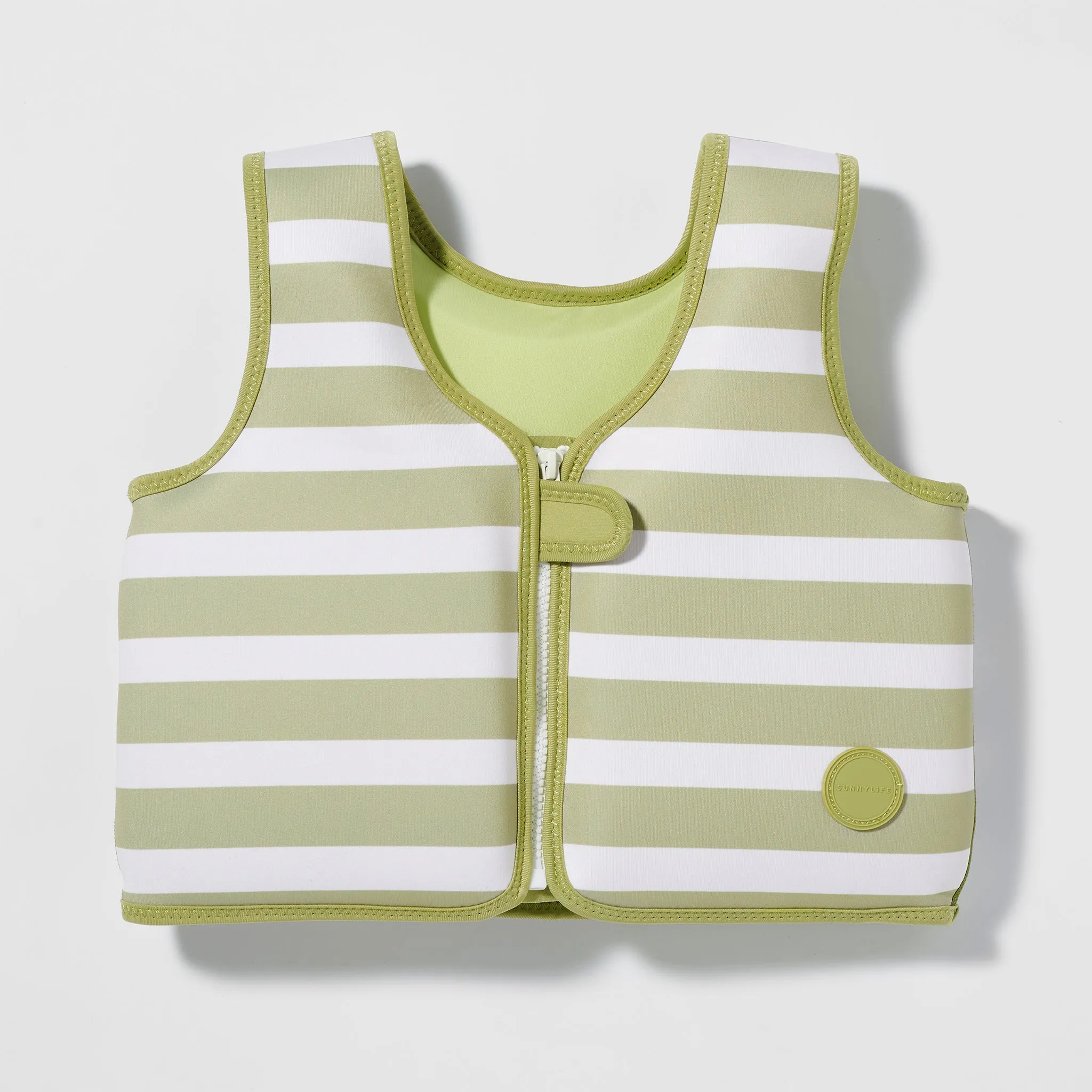 SUNNYLiFE Kids Swim Vest Into The Wild Khaki