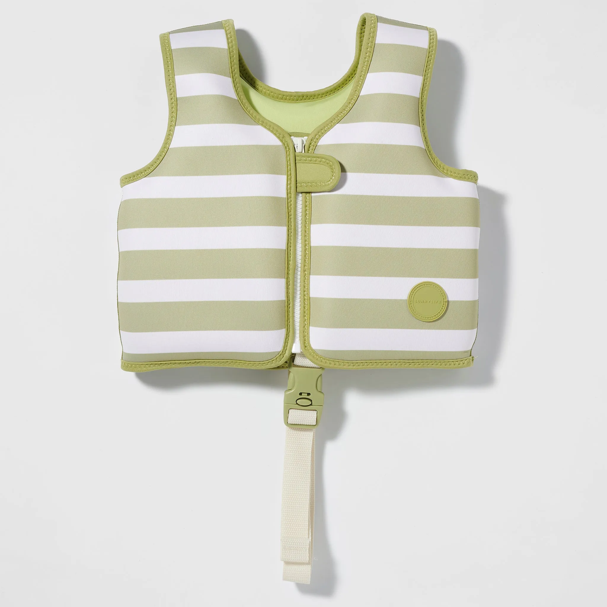 SUNNYLiFE Kids Swim Vest Into The Wild Khaki