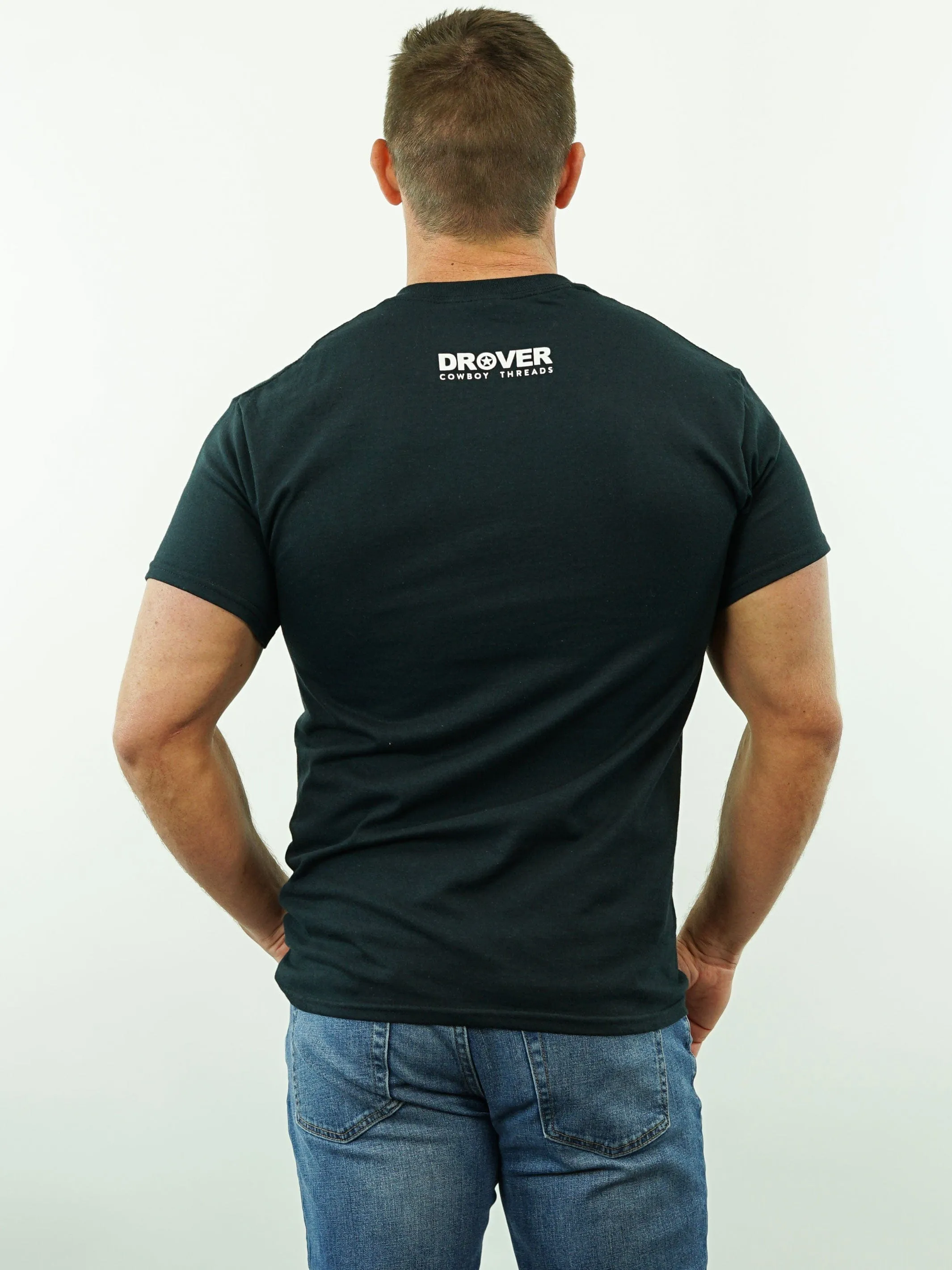 T-Shirt - Drover Rodeo - Black