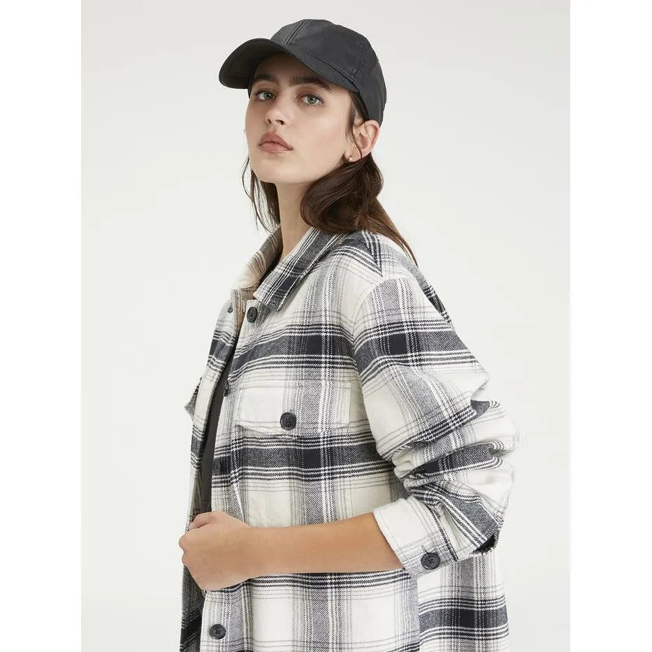 The Shacket Moonstone Plaid