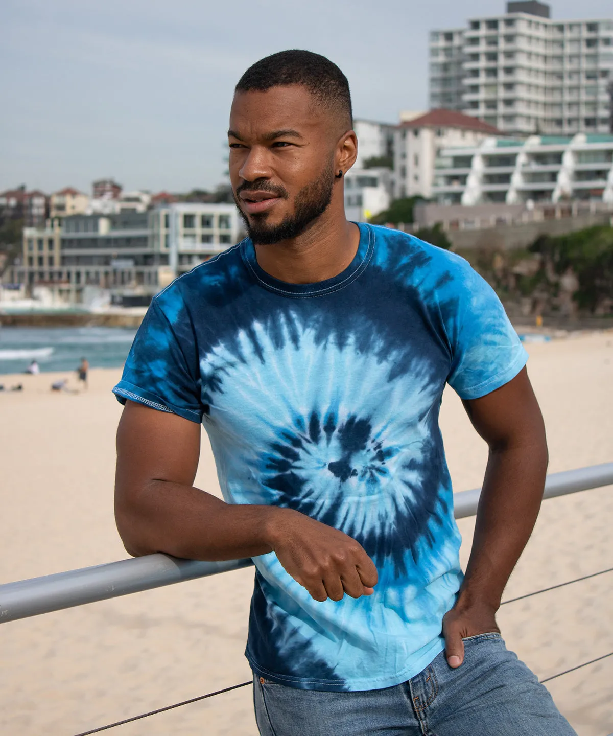 Tie-dye shirt | Crystal Silver