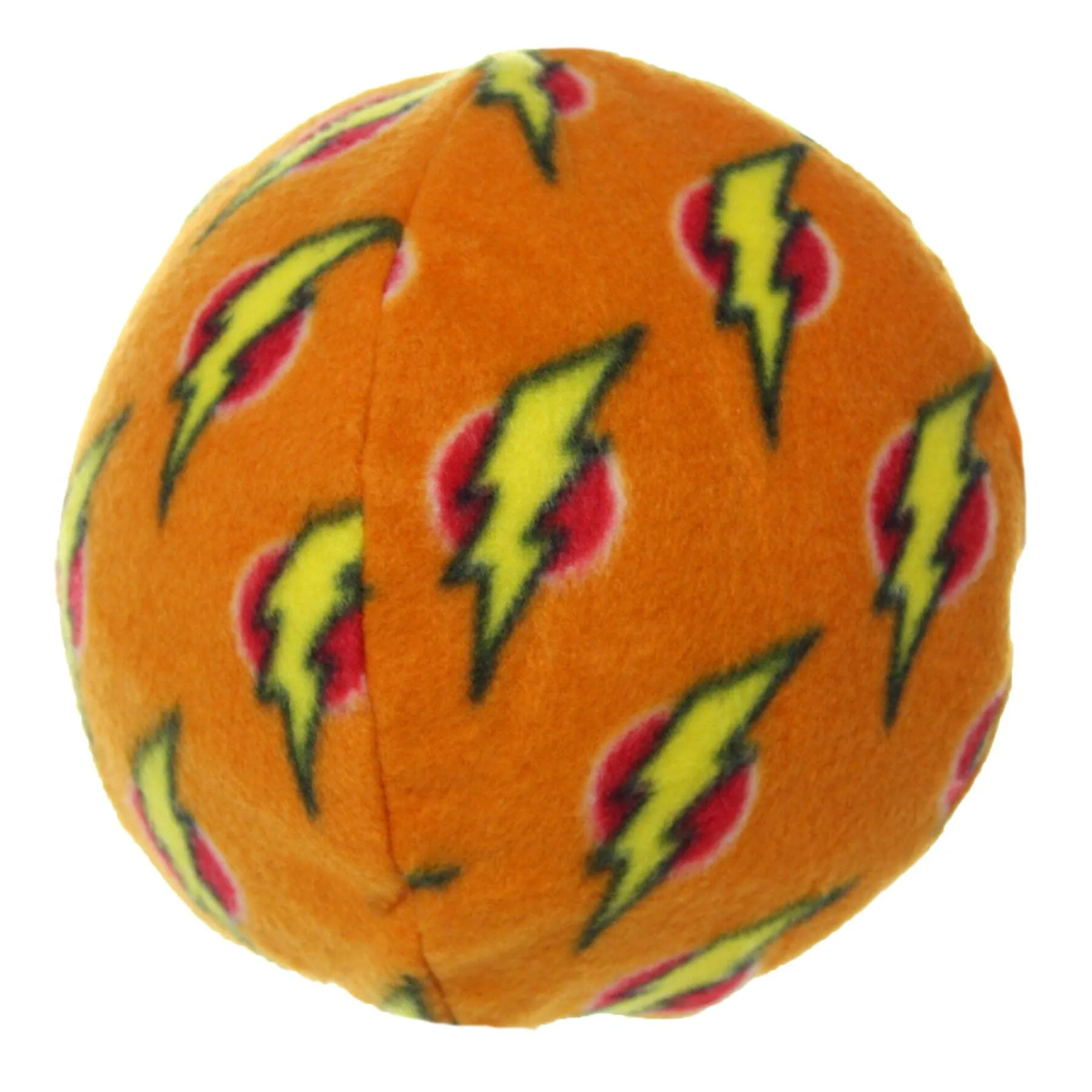 Tuffy Dog Toys - VIP Products - Mighty Ball - Large Orange, Squeaky Dog Toy, No Stuffing