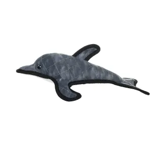 Tuffy Dog Toys - VIP Products - Tuffy Ocean Dolphin, Durable, Tough, Squeaky Dog Toy