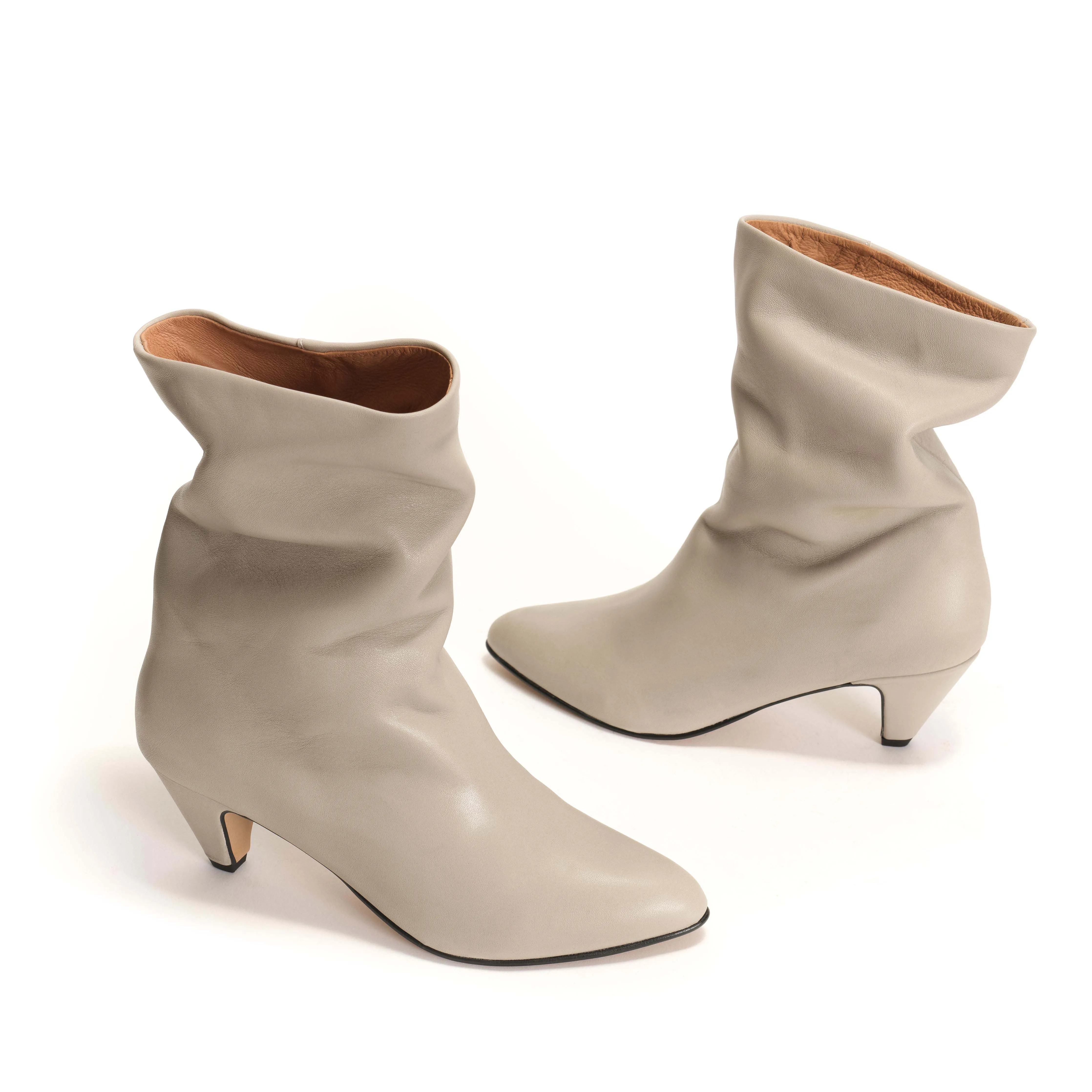 Vully 50 stiletto Soft calf Ash grey