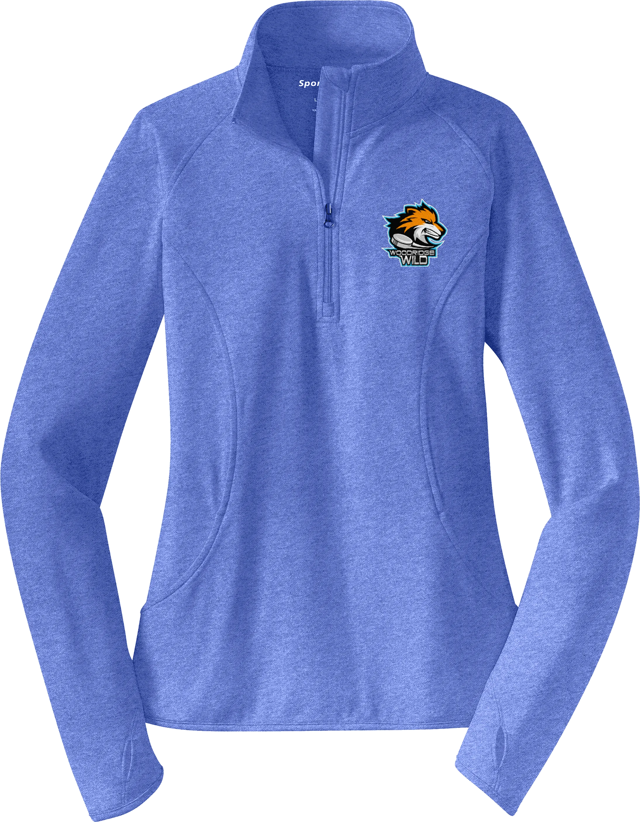 Woodridge Wild Ladies Sport-Wick Stretch 1/4-Zip Pullover